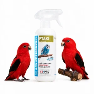 NANOCLEAN®AC8 HOME PTAKI płyn czyszcząco-dezynfekujący w spryskiwaczu 490ML