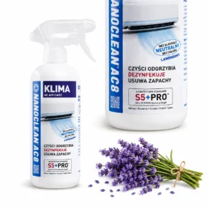 NANOCLEAN®AC8 HOME KLIMATYZACJA płyn czyszcząco-dezynfekujący w spryskiwaczu 490ML