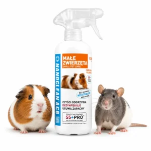 NANOCLEAN®AC8 HOME MAŁE ZWIERZĘTA płyn czyszcząco-dezynfekujący w spryskiwaczu 490ML