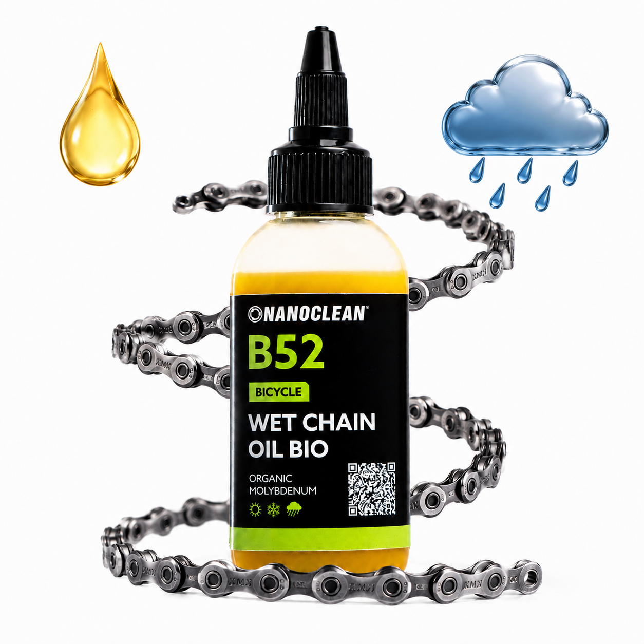 B52 WET CHAIN OIL BIO 50ML