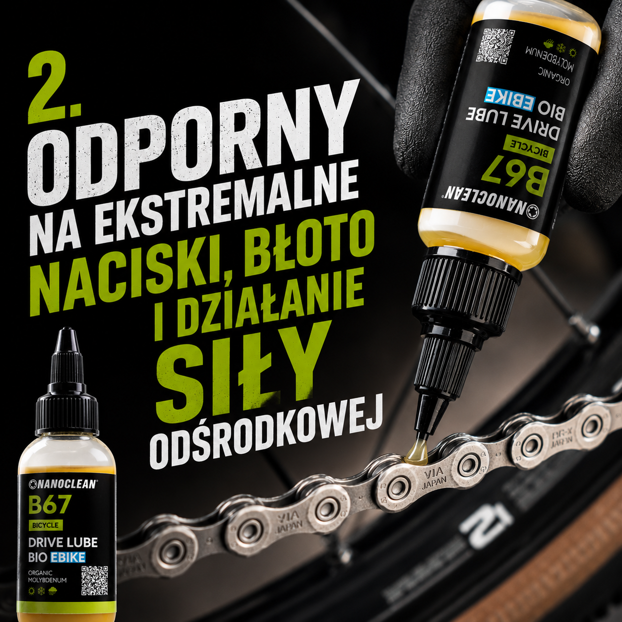 B67 DRIVE LUBE BIO EBIKE 50ML - obrazek 4