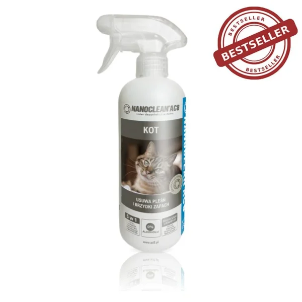 NANOCLEAN® AC8 HOME CAT cleaning and disinfecting liquid in spray ...