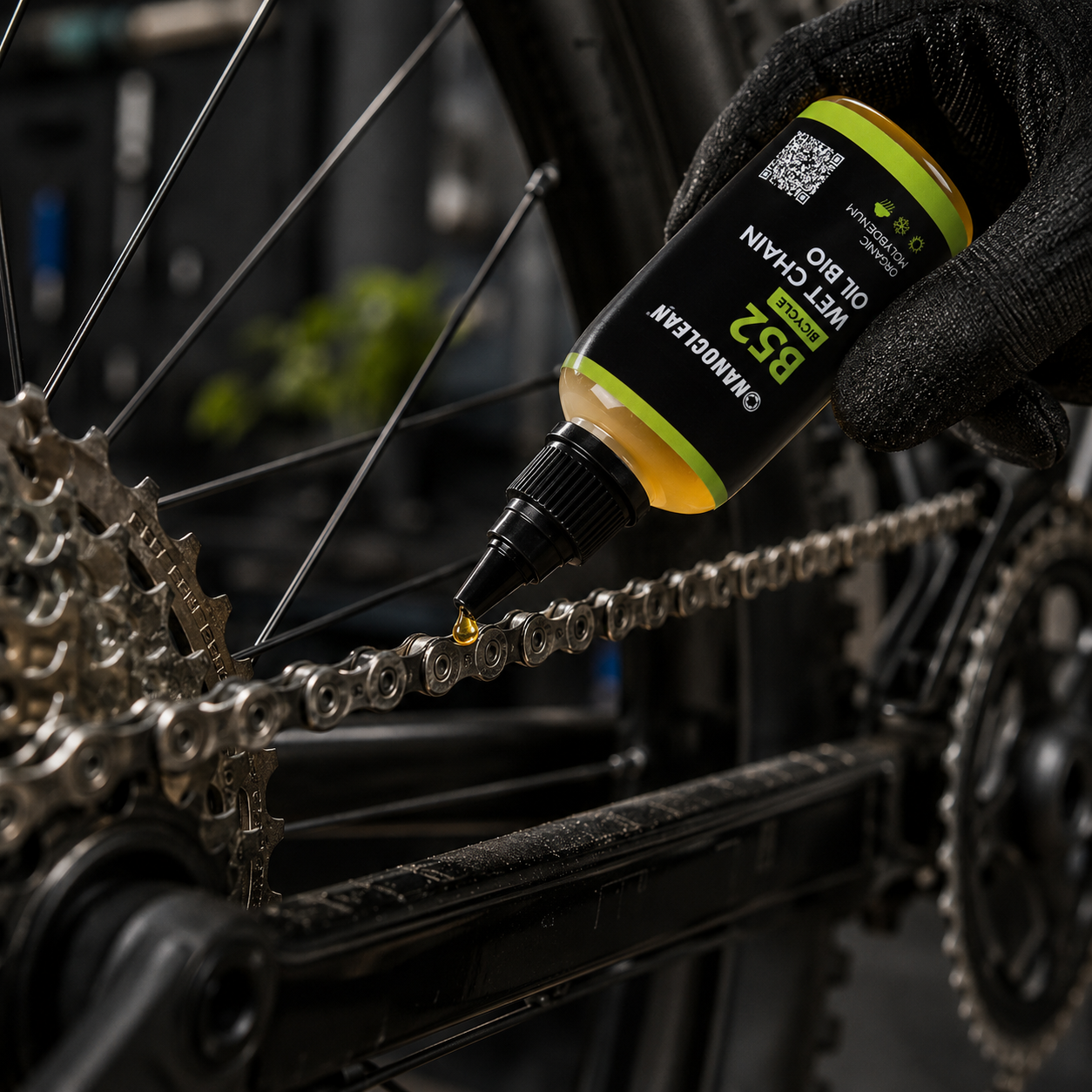 B52 WET CHAIN OIL BIO 50ML - obrazek 2