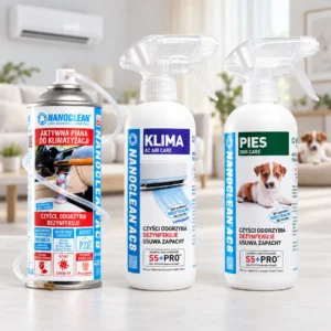 Kit Nanoclean AC8 pour le nettoyage de la climatisation domestique + la climatisation automobile + pour chien