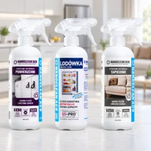 Kit Nanoclean AC8 pour le nettoyage des tissus d'ameublement + surfaces + réfrigérateur