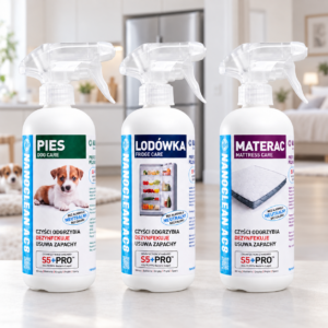 Nanoclean Ensemble pour chien, matelas, réfrigérateur