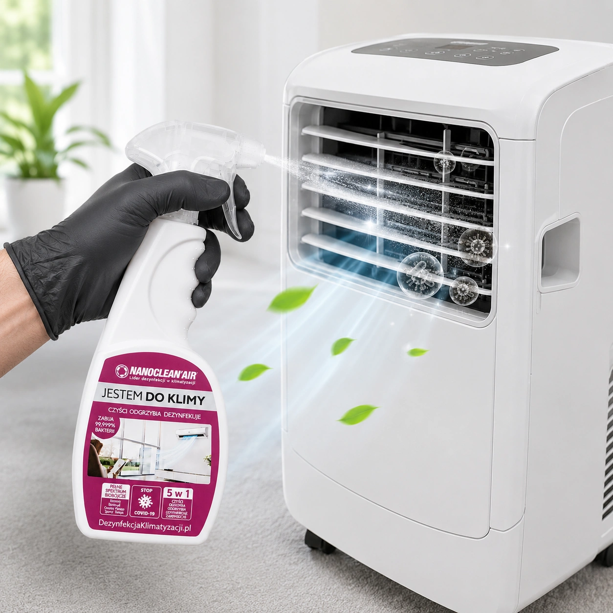 NANOCLEAN® AIR dla domu w spryskiwaczu o zapachu lawendy 500ML - obrazek 4