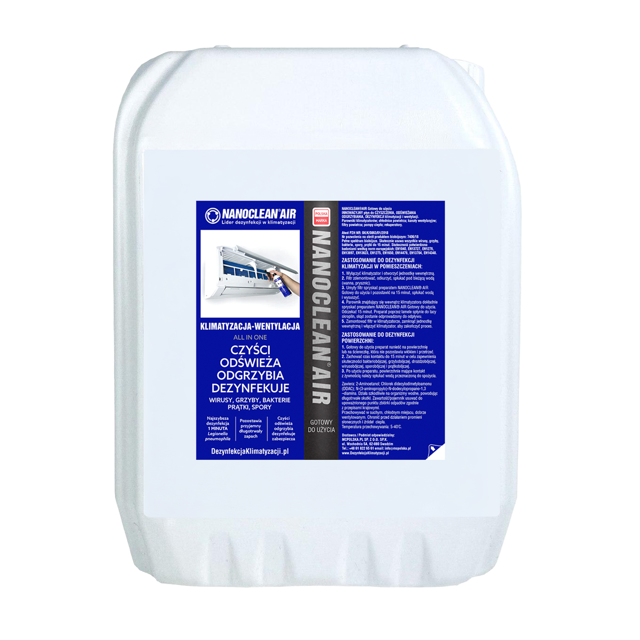 NANOCLEAN® AIR 20l Zitrusfrüchte