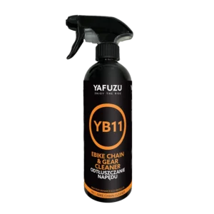 YAFUZU YB11 BIKE EBIKE CHAIN & GEAR CLEANER, niepalny, nietoksyczny rozuszczalnik do napędów rowerów elektrycznych, GDU 500 ml [YB11T500].