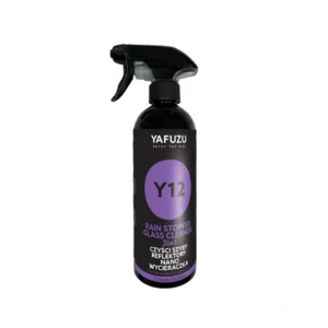 YAFUZU Y12 RAIN STOPPER GLASS CLEANER 3in1, czyści szyby i reflektory, nano wycieraczka, GDU, spryskiwacz 500ml [Y12T500]